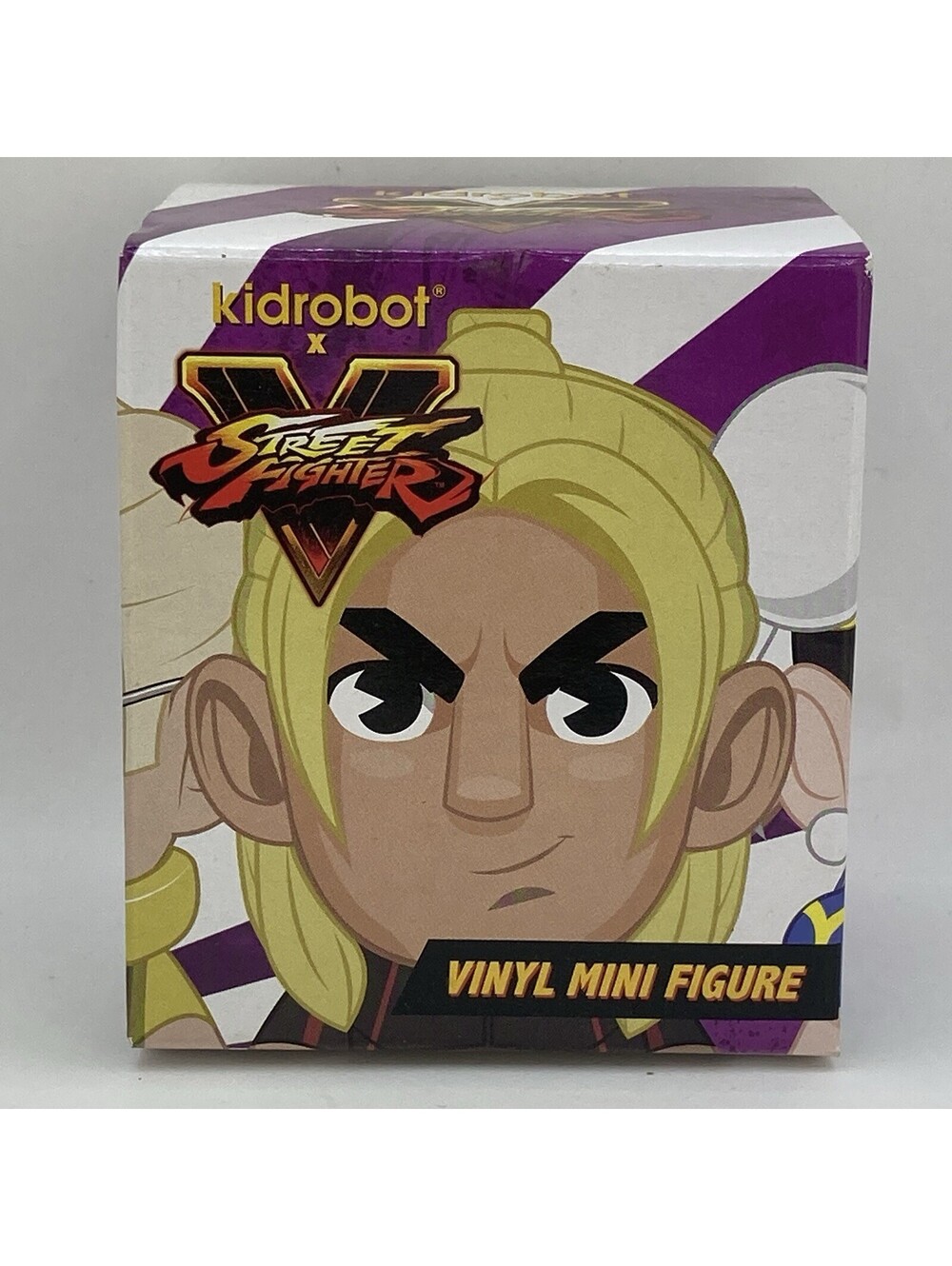 NEW Sealed Kidrobot x Street Fighter V 3" Vinyl Mini Figure Blind Box Capcom